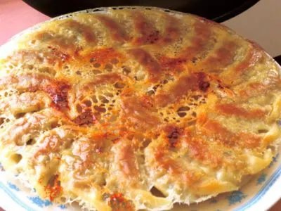 焼き上げる