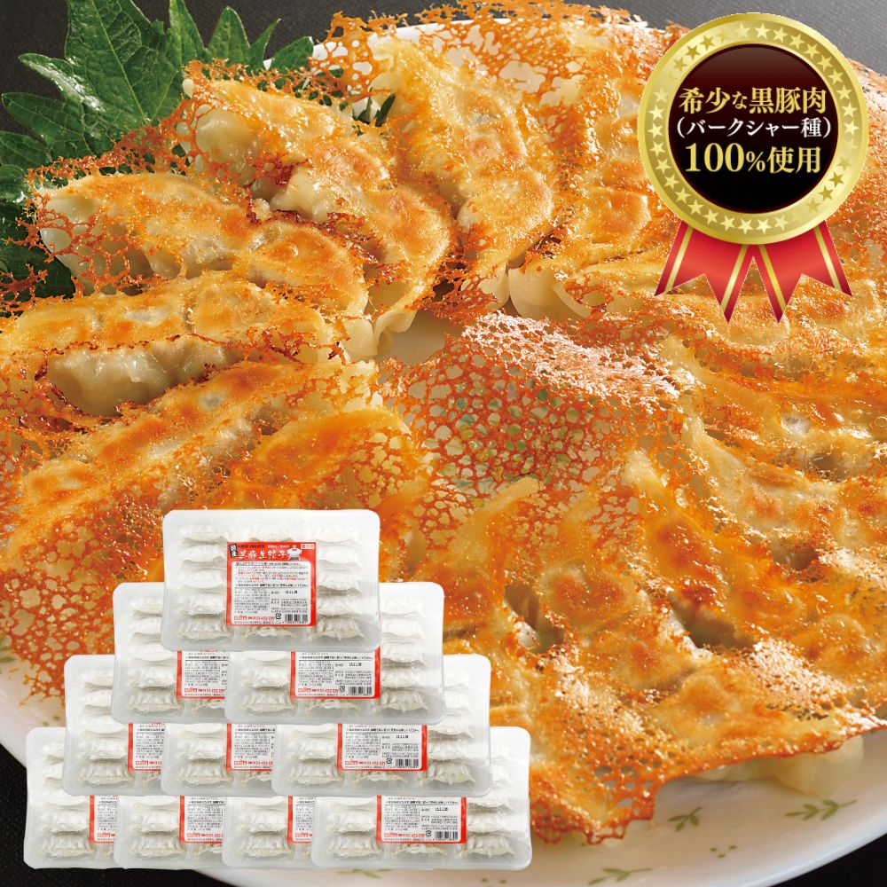 メガ盛り！黒豚生餃子150個！【送料無料】〈ネット限定〉