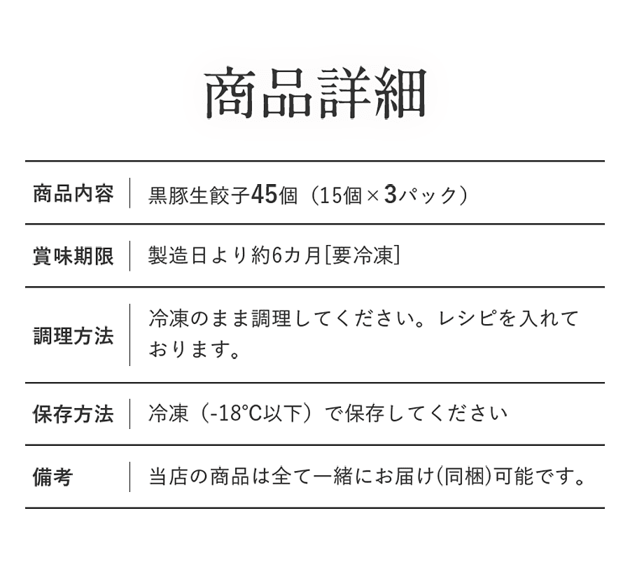 商品詳細